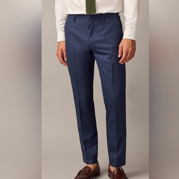 J.Crew Ludlow Slim 💯 Italian Wool Pants size 33x32 - Picture 2 of 12